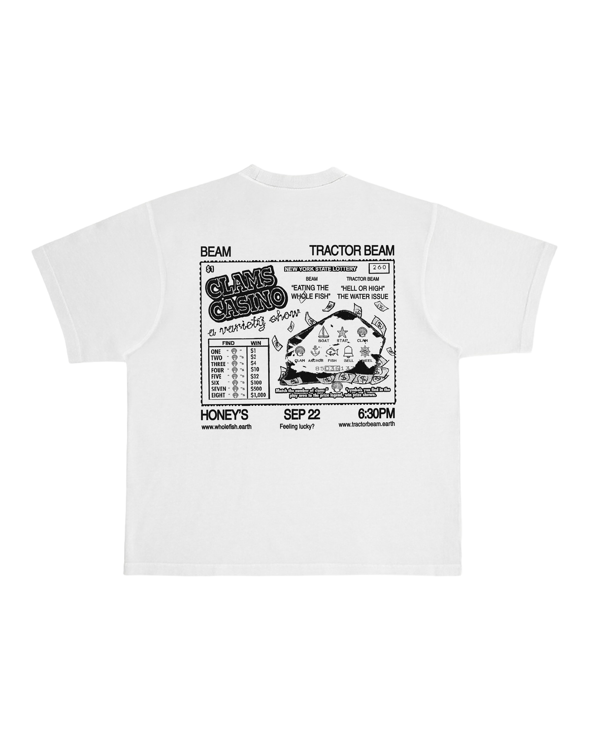 Clams Casino T-shirt